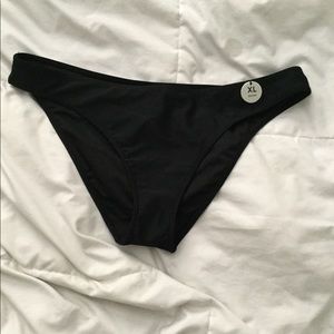 Black bikini bottoms
